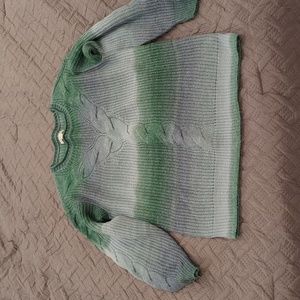 Lauren Conrad Blue Green sweater